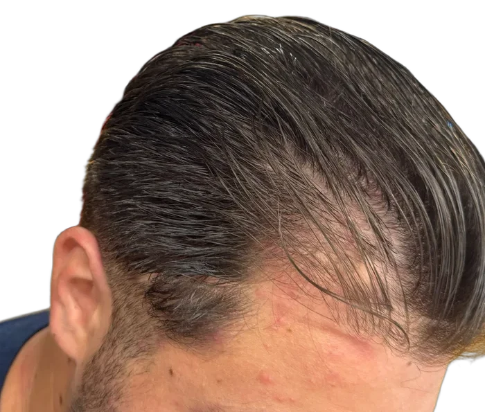 Classic men's haircut, mobile barber service